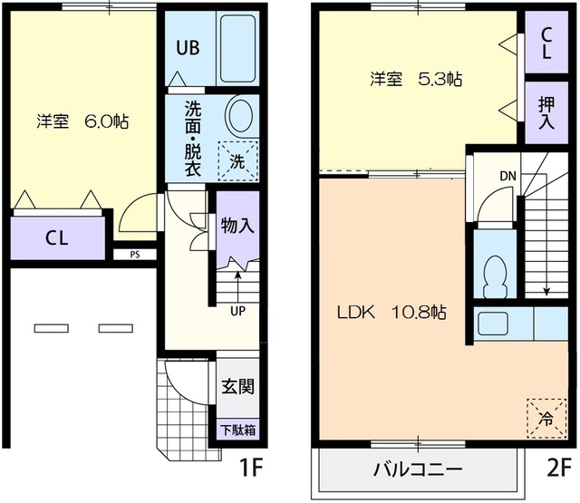 アイリス　Ⅱ 間取り