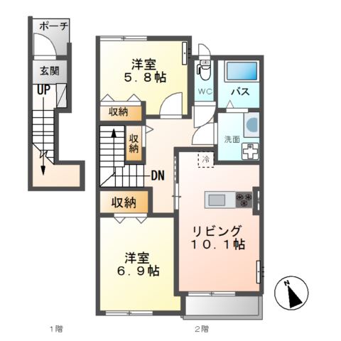 白銀 間取り