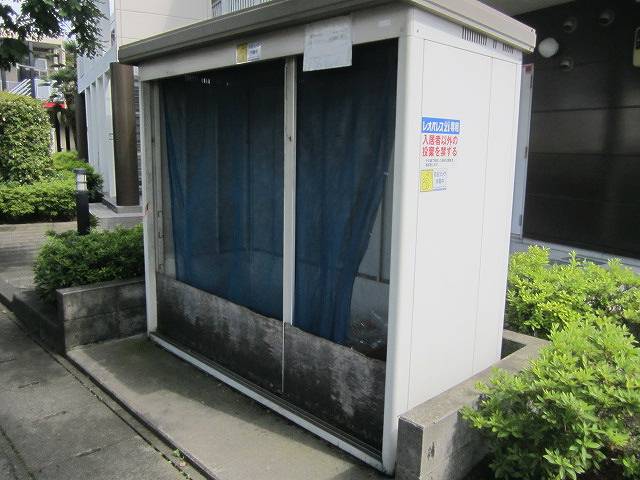 レオパレスはなみずきⅡ 入居者様専用ゴミ庫です。