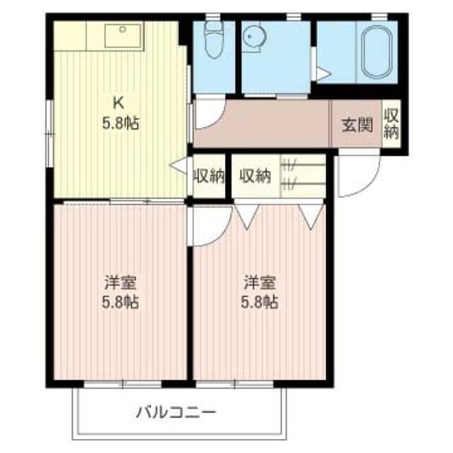 グリーンマドリードＡ 間取り