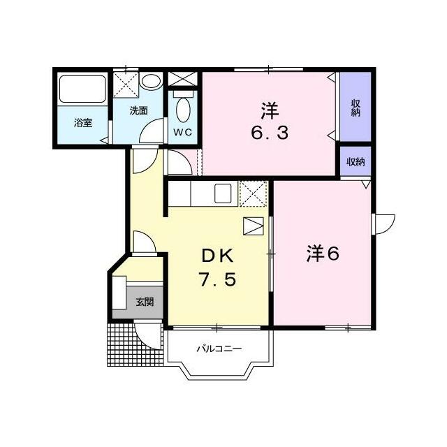 　サンパティーク　Ａ棟　 こちらの物件はMODE不動産なら割引対象の１部屋です。