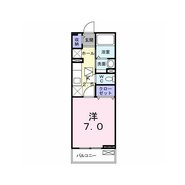 　カレント　Ⅲ　 間取り