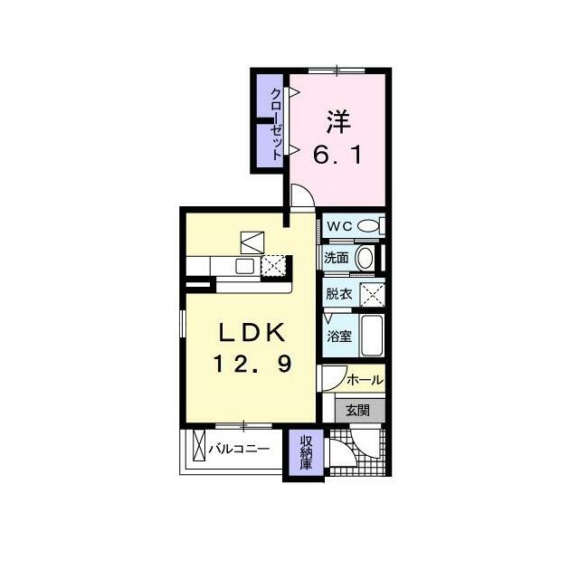 　ハピリィメゾン　Ｂ棟　 こちらの物件はMODE不動産なら割引対象の１部屋です。