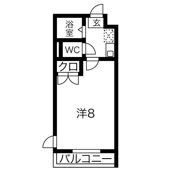 　グレーヌ こちらの物件はMODE不動産なら割引対象の１部屋です。