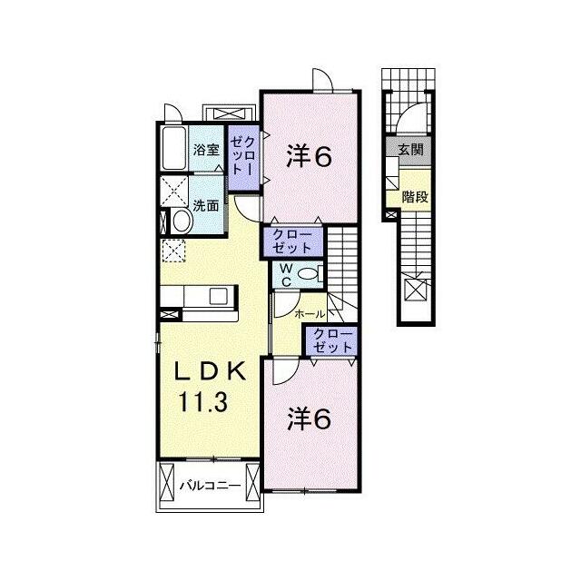 　カレントＳ・Ｋ　Ｃ棟 こちらの物件はMODE不動産なら割引対象の１部屋です。
