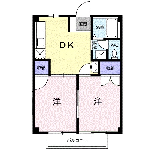 ノースヒルズミハラⅢ 間取り