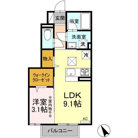 　ユア・クレスコンティ　Ｃ棟　 こちらの物件はMODE不動産なら割引対象の１部屋です。