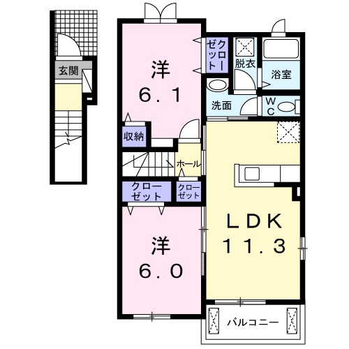 　ティアラ　サンク　 こちらの物件はMODE不動産なら割引対象の１部屋です。
