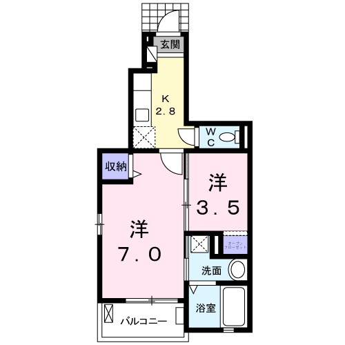 リリーオブナイル 間取り