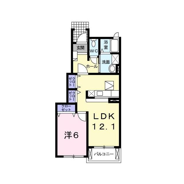 　ドミール　Ｃ棟　 こちらの物件はMODE不動産なら割引対象の１部屋です。