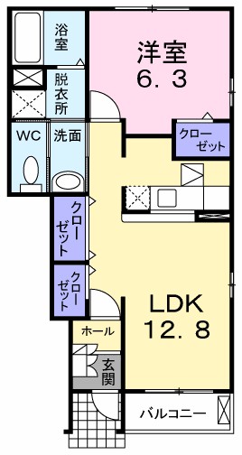 サンプラザＢ 間取り