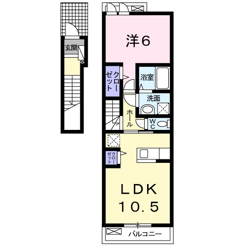 ソレーラⅡ 間取り