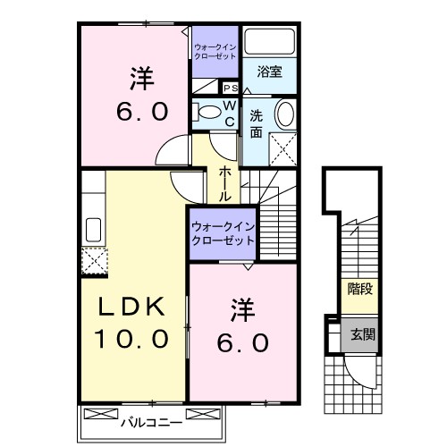 プラシードＣ 間取り