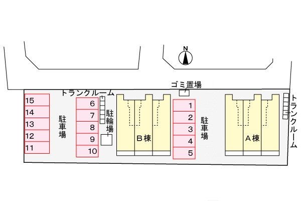 　カーサ・フィオーレ　Ａ棟　 こちらの物件はMODE不動産なら割引対象の１部屋です。
