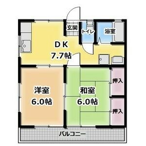 　ハイツ藤平　Ⅱ こちらの物件はMODE不動産なら割引対象の１部屋です。