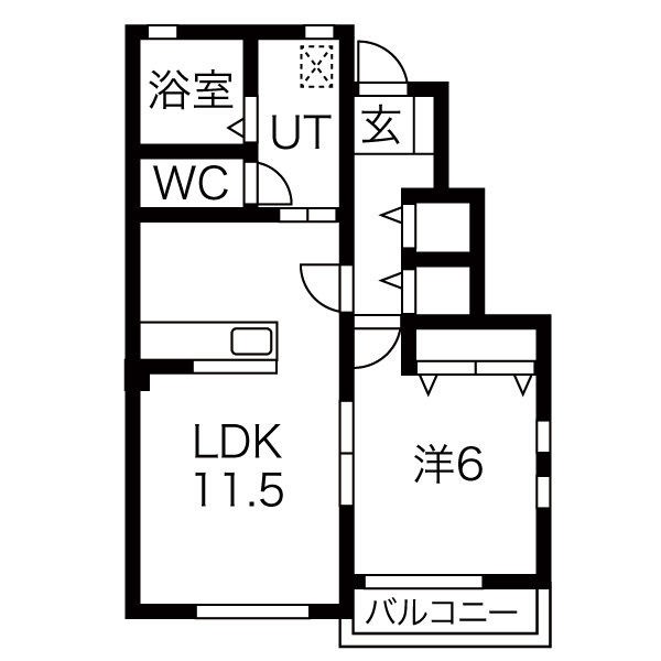 　ウエストカーサ こちらの物件はMODE不動産なら割引対象の１部屋です。