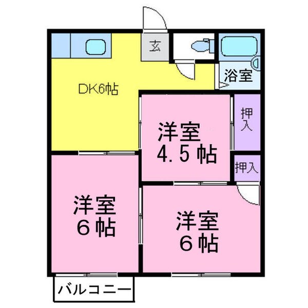 　ヴェシンダード大野　 こちらの物件はMODE不動産なら割引対象の１部屋です。