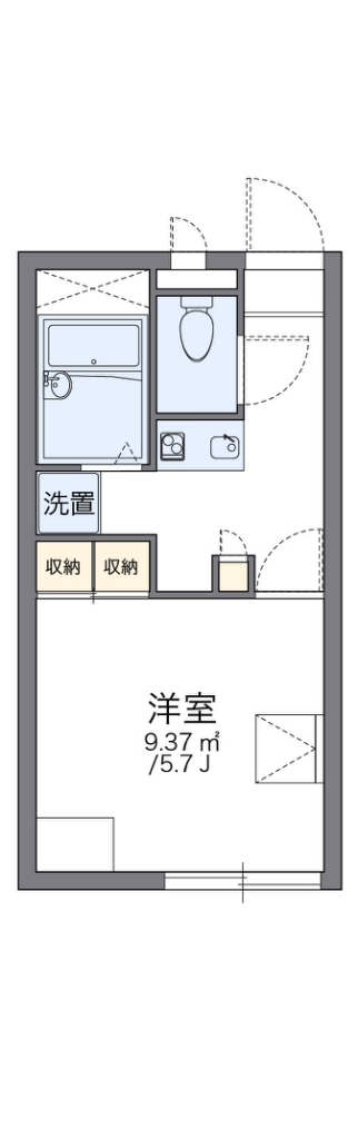 レオパレスきくち 間取り