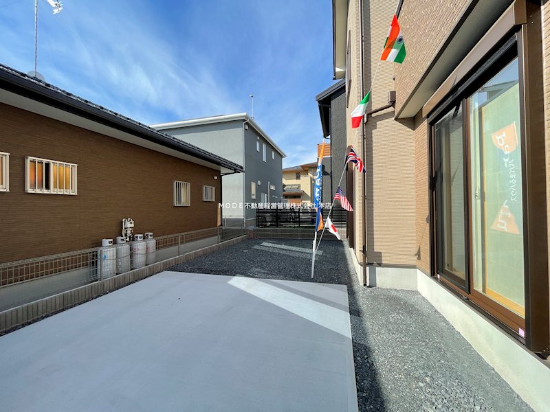 【新築戸建】PP　宇都宮市駒生町 現地写真（庭）
