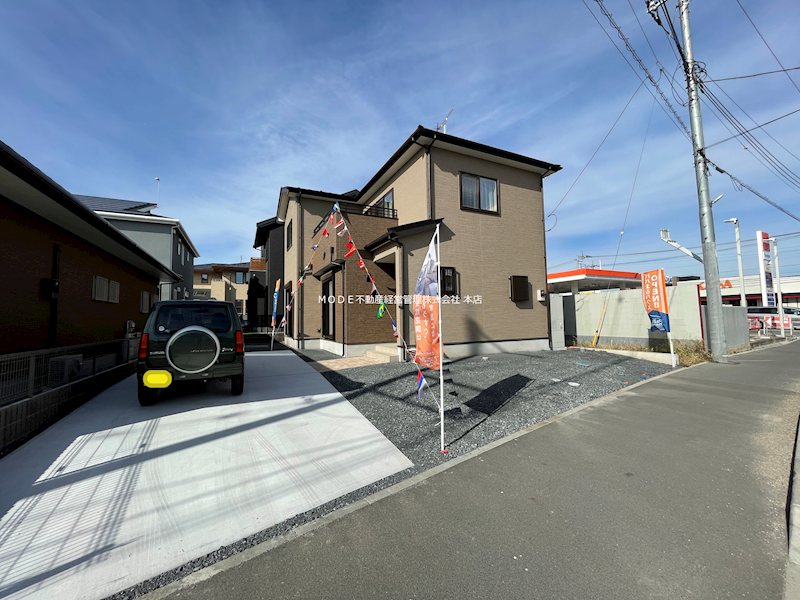 【新築戸建】PP　宇都宮市駒生町 現地写真（駐車場）