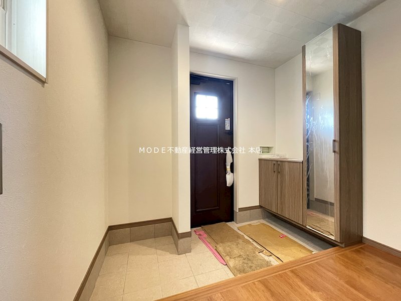 【新築戸建】PP　鹿沼市千渡 現地写真（玄関）