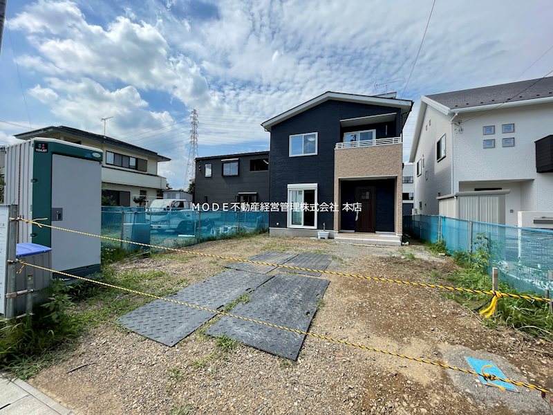 【新築戸建】PP　鹿沼市千渡 現地写真（庭）