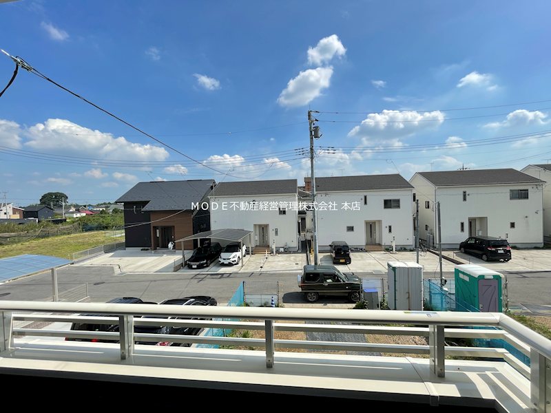 【新築戸建】PP　鹿沼市千渡 現地写真（バルコニー）