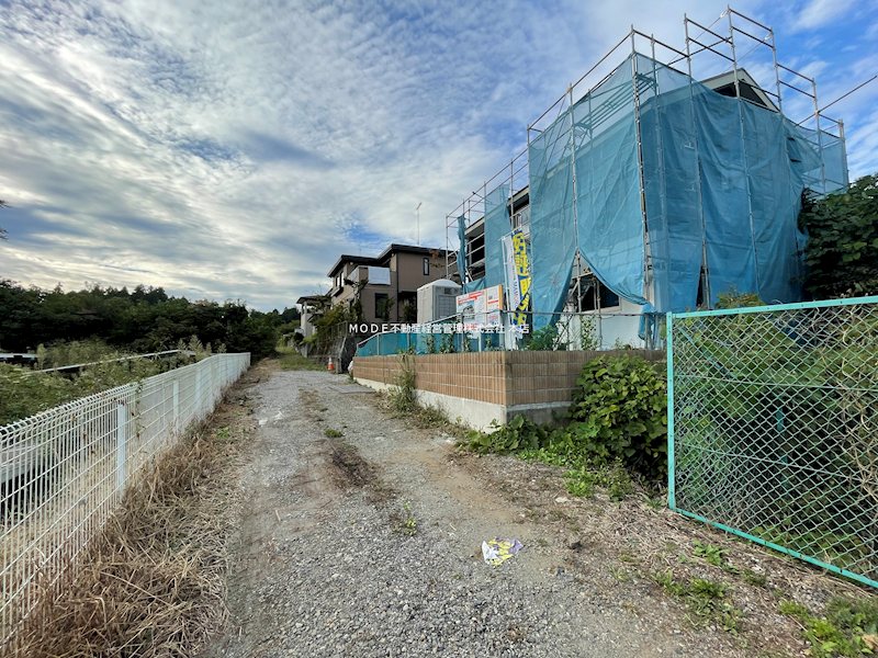 【新築戸建】SJM　日光市土沢　1期 現地写真（前面道路含む現地写真）