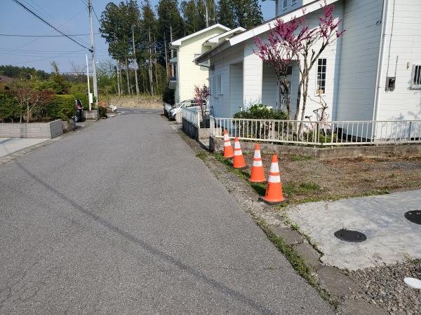 【新築戸建】SJM　日光市土沢　1期 現地写真（前面道路含む現地写真）