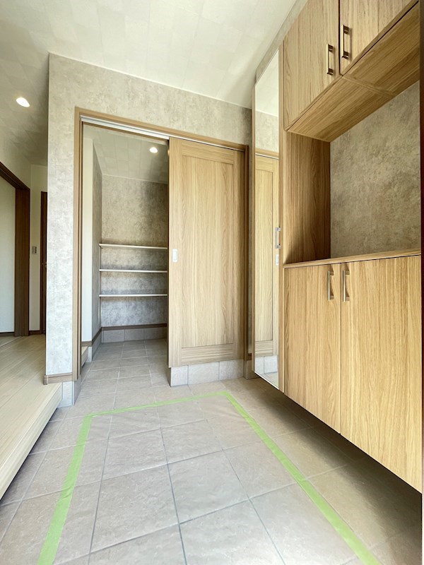 【新築未入居】PP宇都宮市宝木本町 現地写真（玄関）