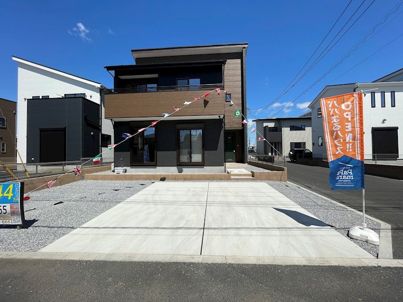 【新築未入居】PP宇都宮市宝木本町 現地写真（駐車場）