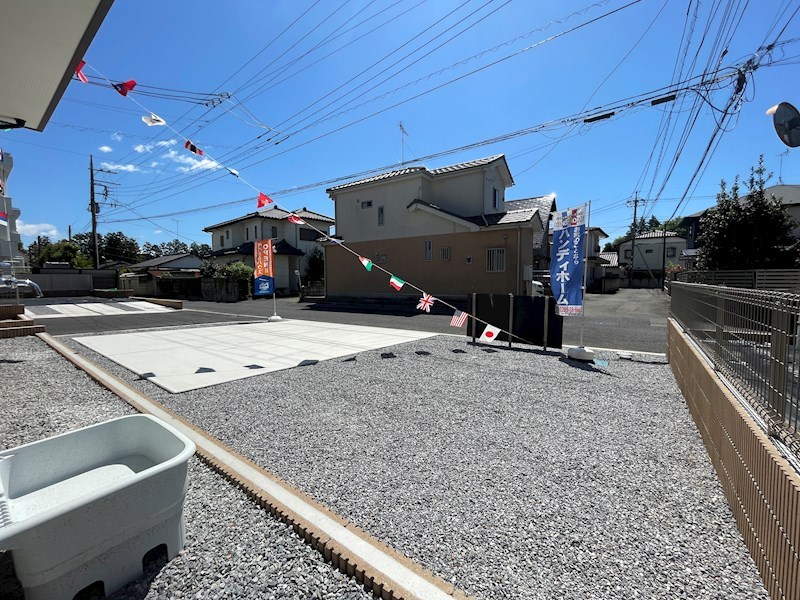 【新築未入居】PP宇都宮市宝木本町 現地写真（庭）