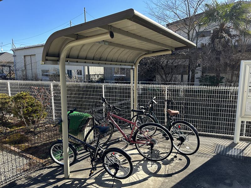 レオネクストスマイルハウス矢板 駐輪場
