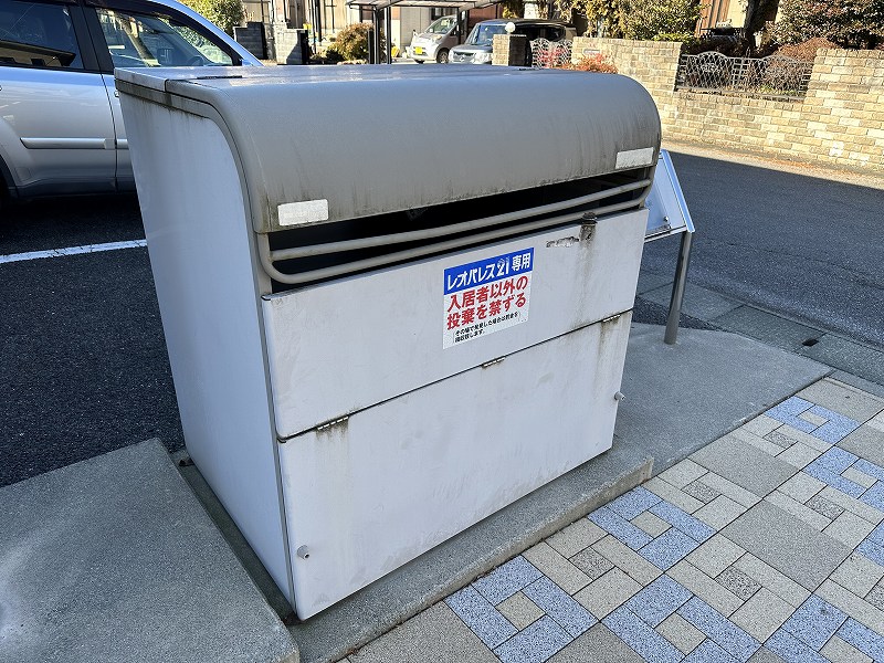 レオネクストスマイルハウス矢板 入居者様専用ゴミ庫となります