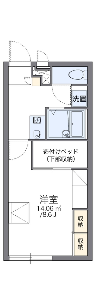 レオパレスＷＩＮ 間取り