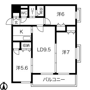 　ハイクオリティ　Ⅵ号棟　 こちらの物件はMODE不動産なら割引対象の１部屋です。