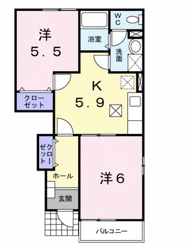 　エトワールヒルズ　Ⅱ棟 こちらの物件はMODE不動産なら割引対象の１部屋です。