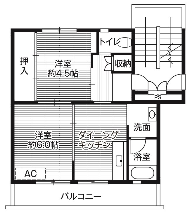 　ビレッジハウス西那須野　2号棟　 こちらの物件はMODE不動産なら割引対象の１部屋です。