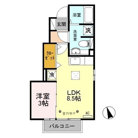 　グリーン那須　B棟　 こちらの物件はMODE不動産なら割引対象の１部屋です。