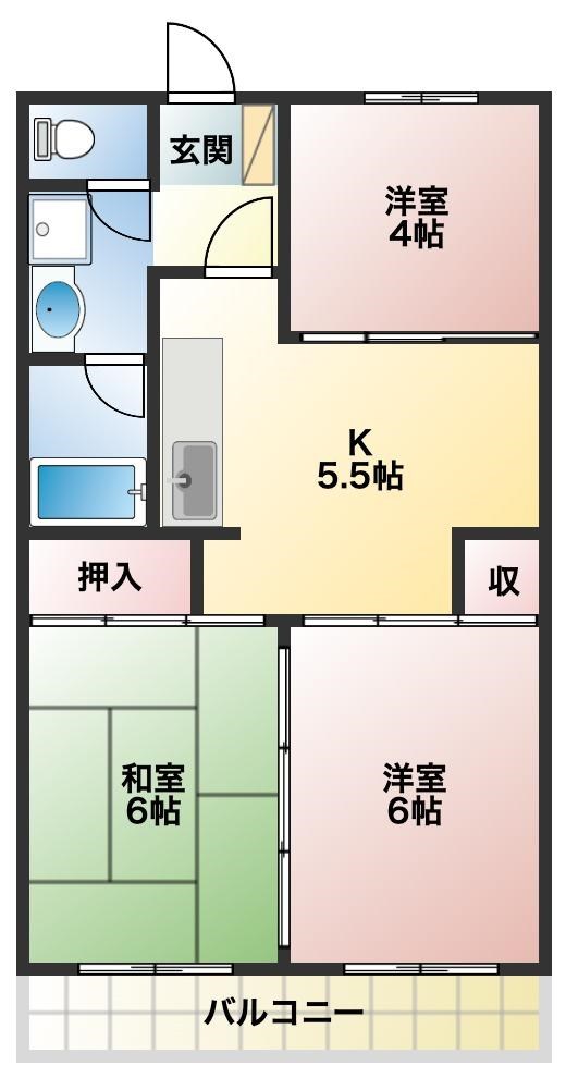　ハーモニー元今泉　 こちらの物件はMODE不動産なら割引対象の１部屋です。