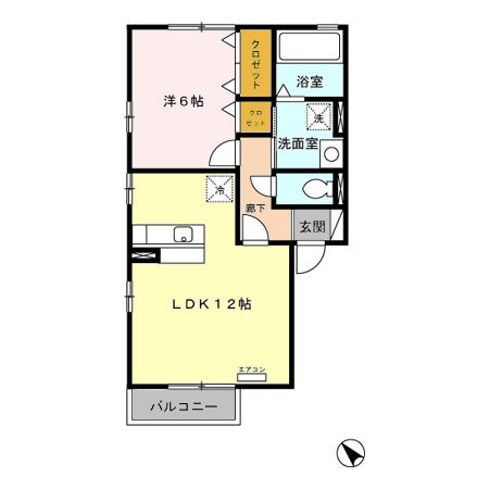 　リビングタウン那須塩原　A棟　 こちらの物件はMODE不動産なら割引対象の１部屋です。