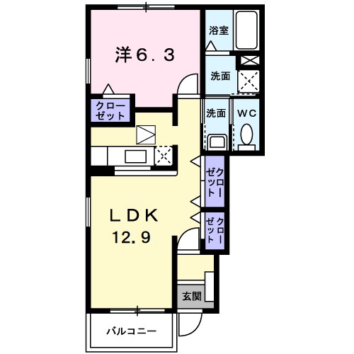 　ハッピーハッピー　Ａ棟　 こちらの物件はMODE不動産なら割引対象の１部屋です。