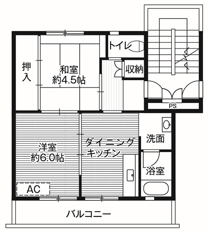 　ビレッジハウス西那須野　1号棟　 こちらの物件はMODE不動産なら割引対象の１部屋です。
