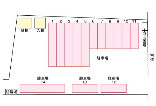　カルム　Ａ棟　 こちらの物件はMODE不動産なら割引対象の１部屋です。