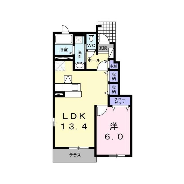 　ジュネス・クローバー　Ｂ棟　 こちらの物件はMODE不動産なら割引対象の１部屋です。