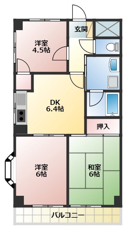 　ウィンベルコーポ　  こちらの物件はMODE不動産なら割引対象の１部屋です。
