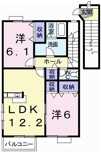 ドリームハイツＢ 間取り
