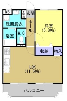 Ｙ＆Ｍカルム東峰 間取り