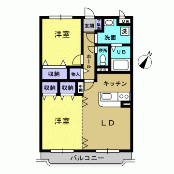 Y＆Mイマージュ 間取り
