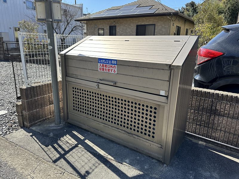 レオネクストグレースＫａｎｋｅ 入居者様専用ゴミ庫となります